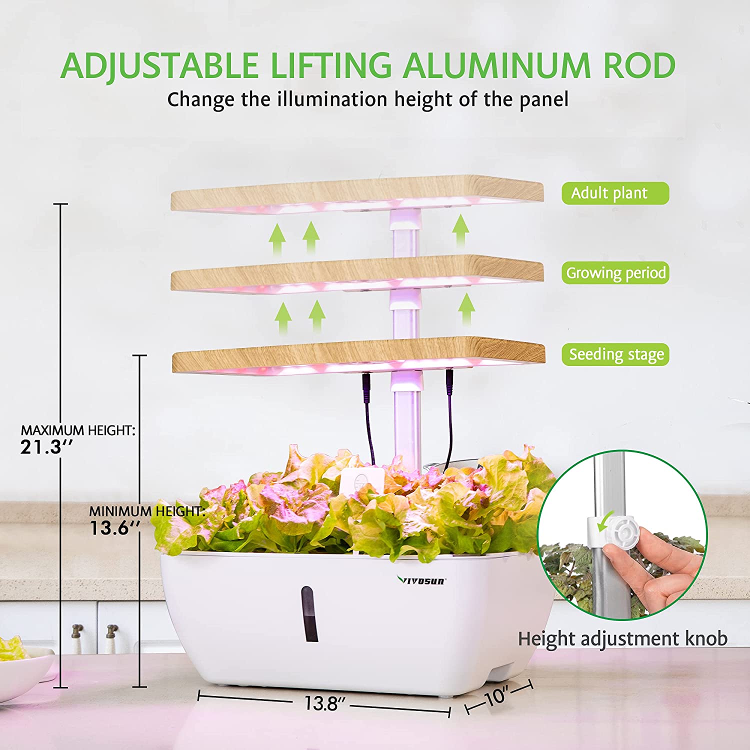 VIVOSUN Hydroponics Growing System Review The Hydroponics Guru